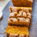 Cinnamon Sugar Pumpkin Bread