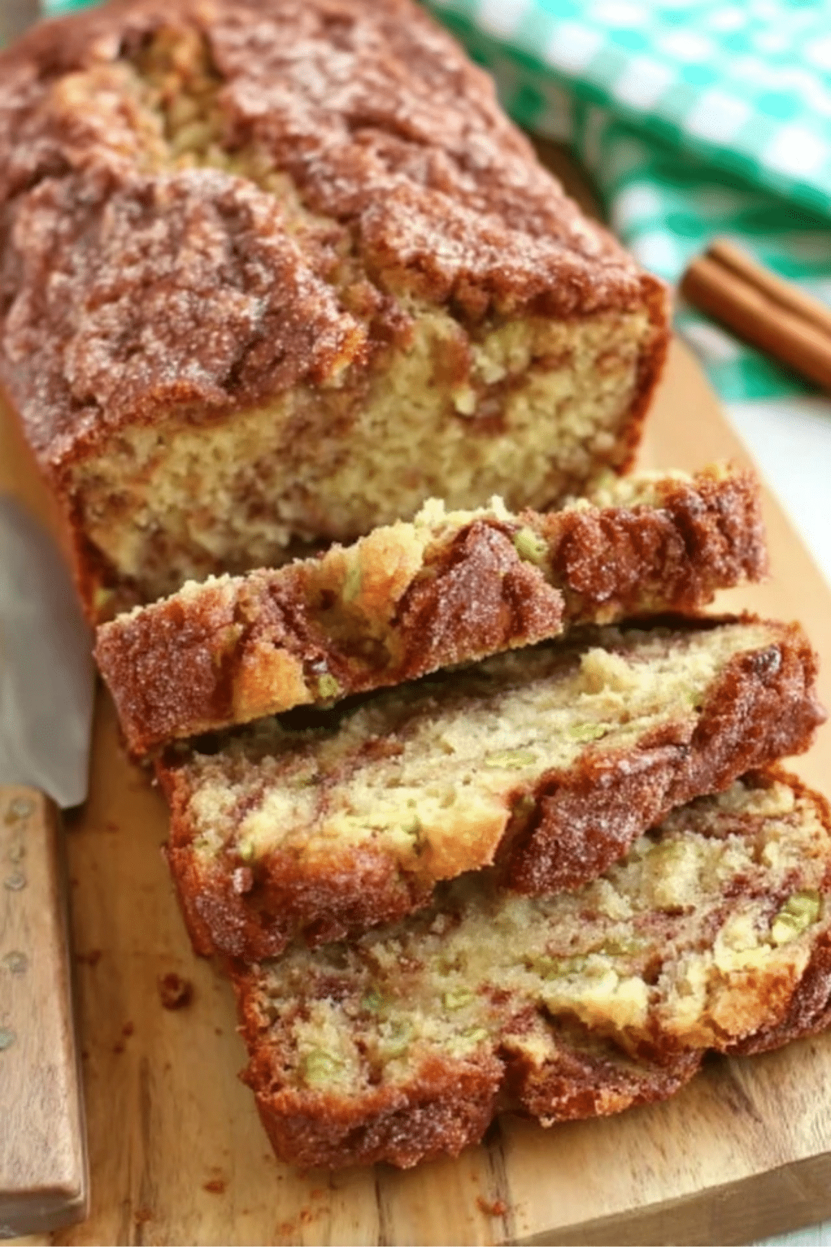 Cinnamon Swirl Zucchini Bread