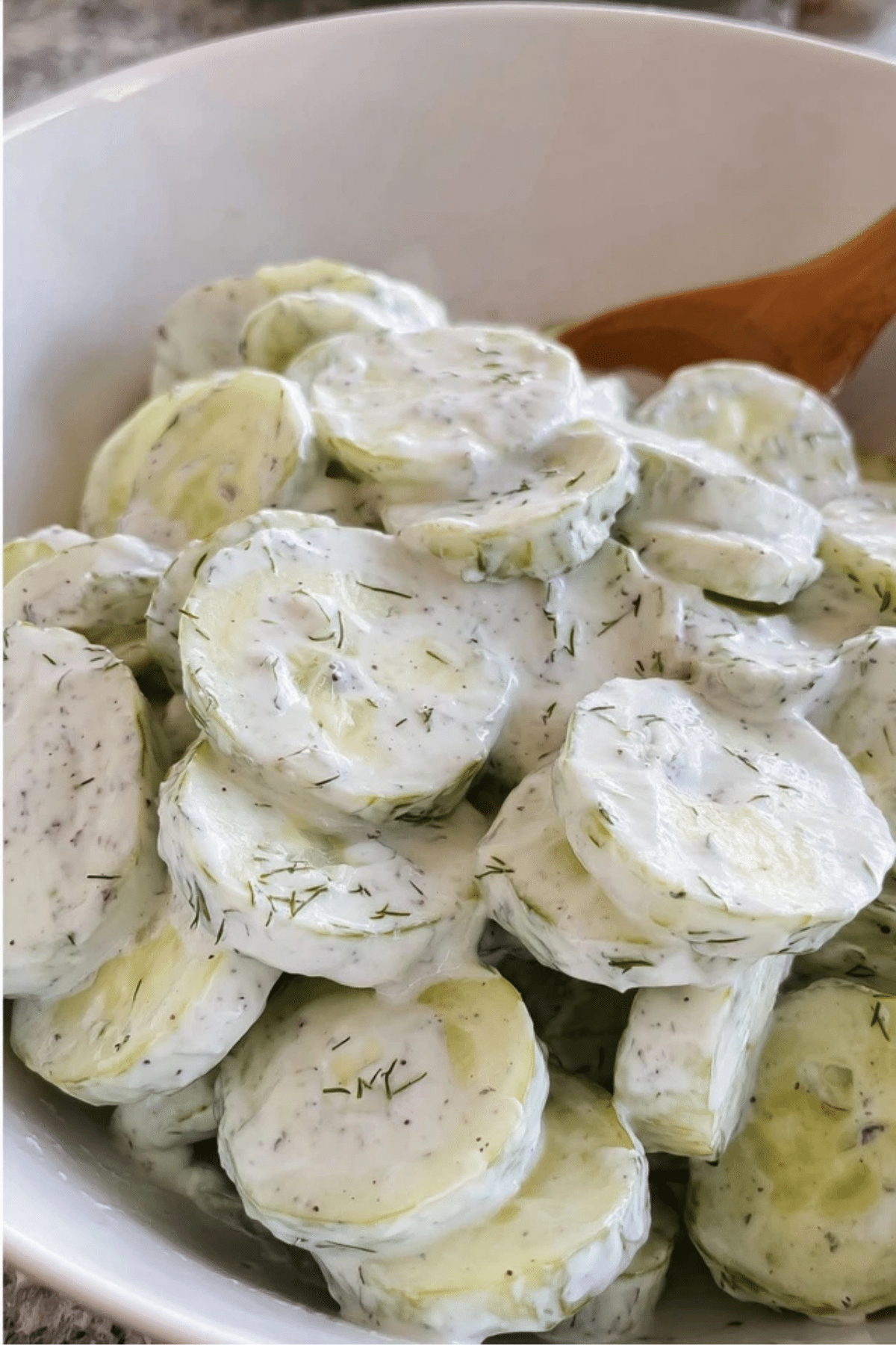 Creamy Cucumber Salad