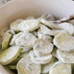 Creamy Cucumber Salad