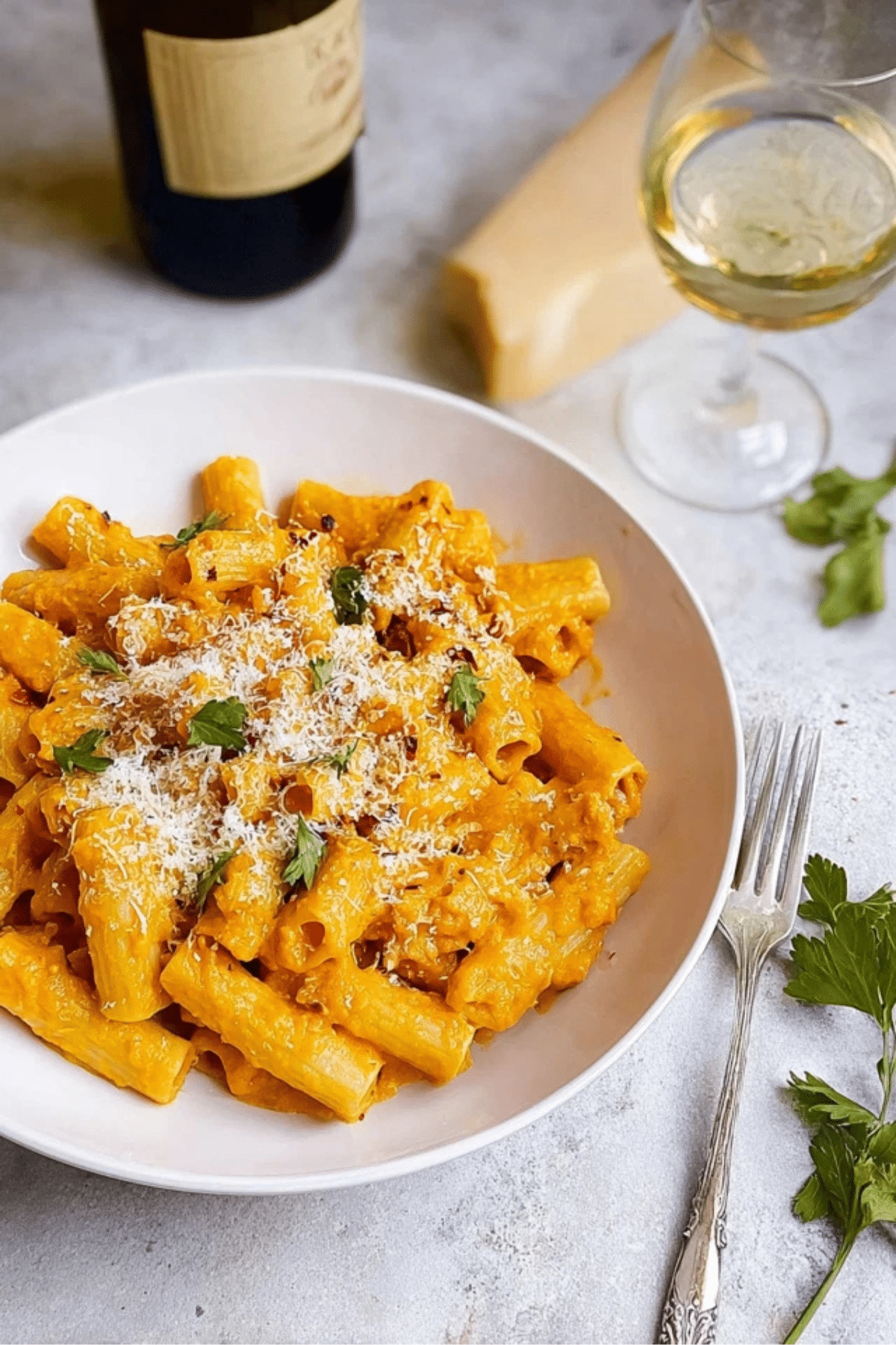 Creamy Pumpkin Pasta