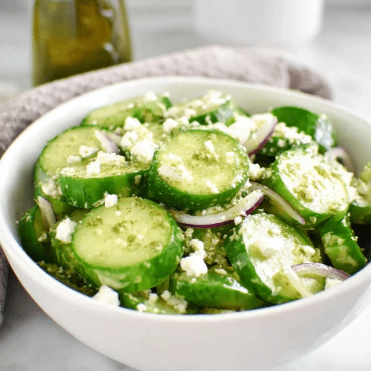 Cucumber Feta Salad