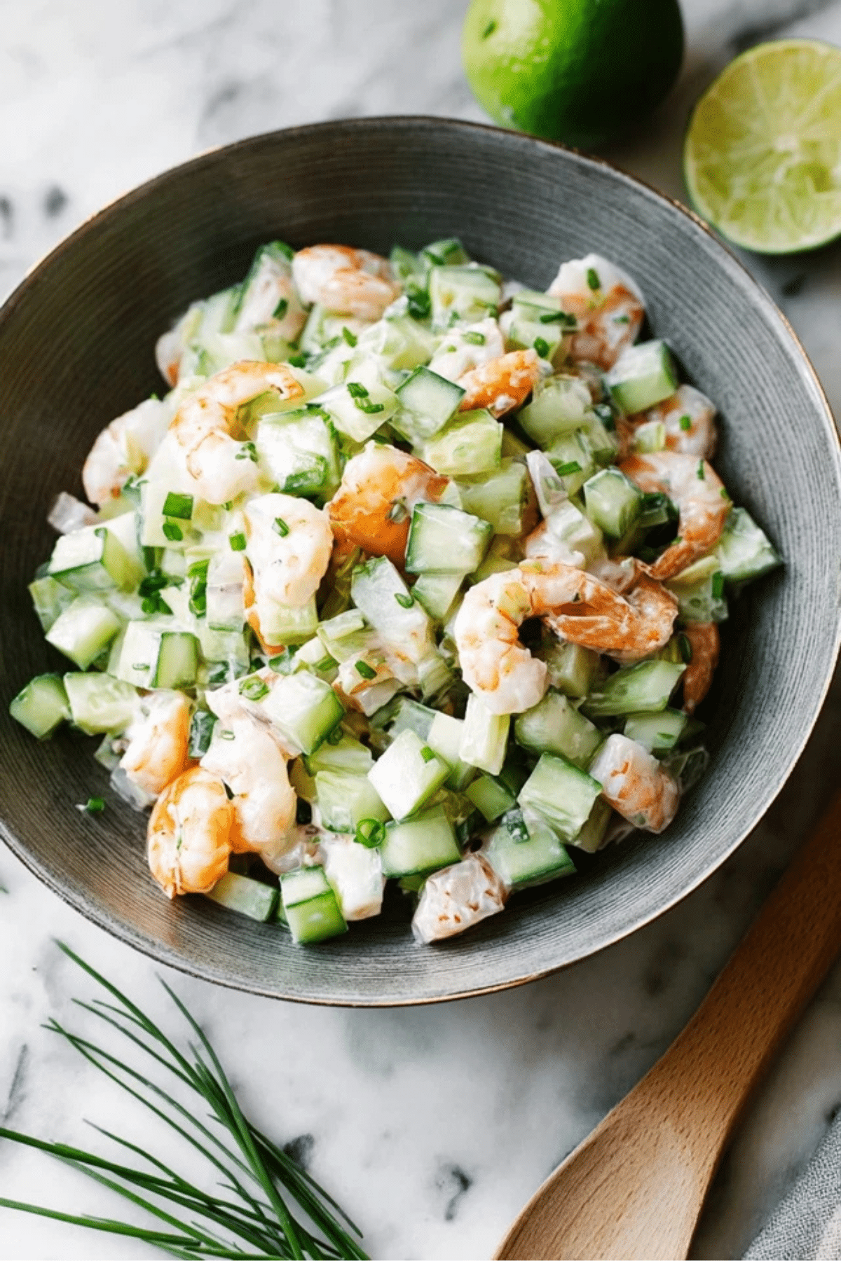 Cucumber Shrimp Salad