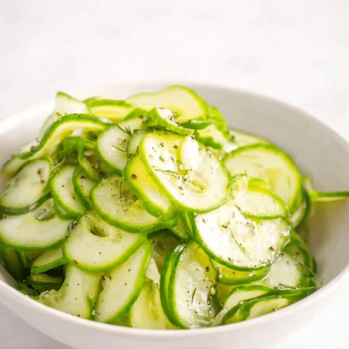 Cucumber Vinegar Salad