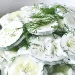 Dill Cucumber Salad
