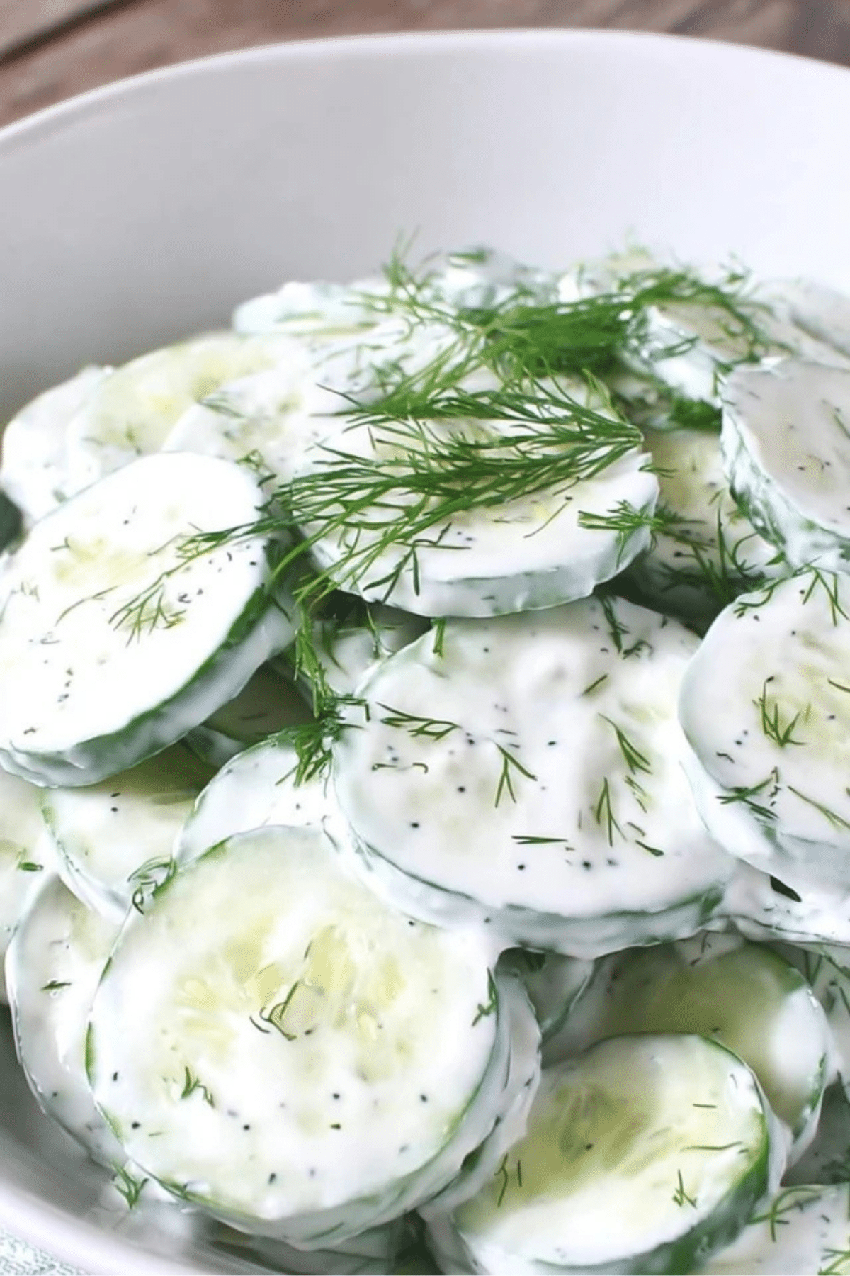 Dill Cucumber Salad