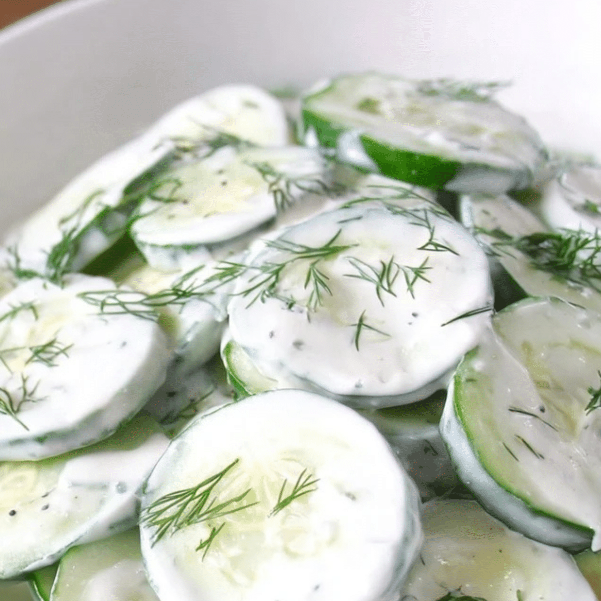 Dill Cucumber Salad