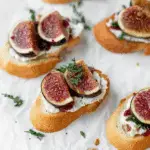Fig and Goat Cheese Crostini