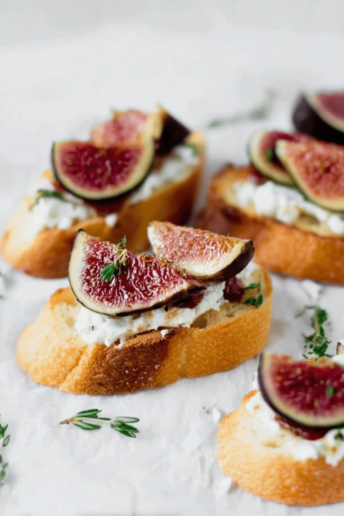 Fig and Goat Cheese Crostini
