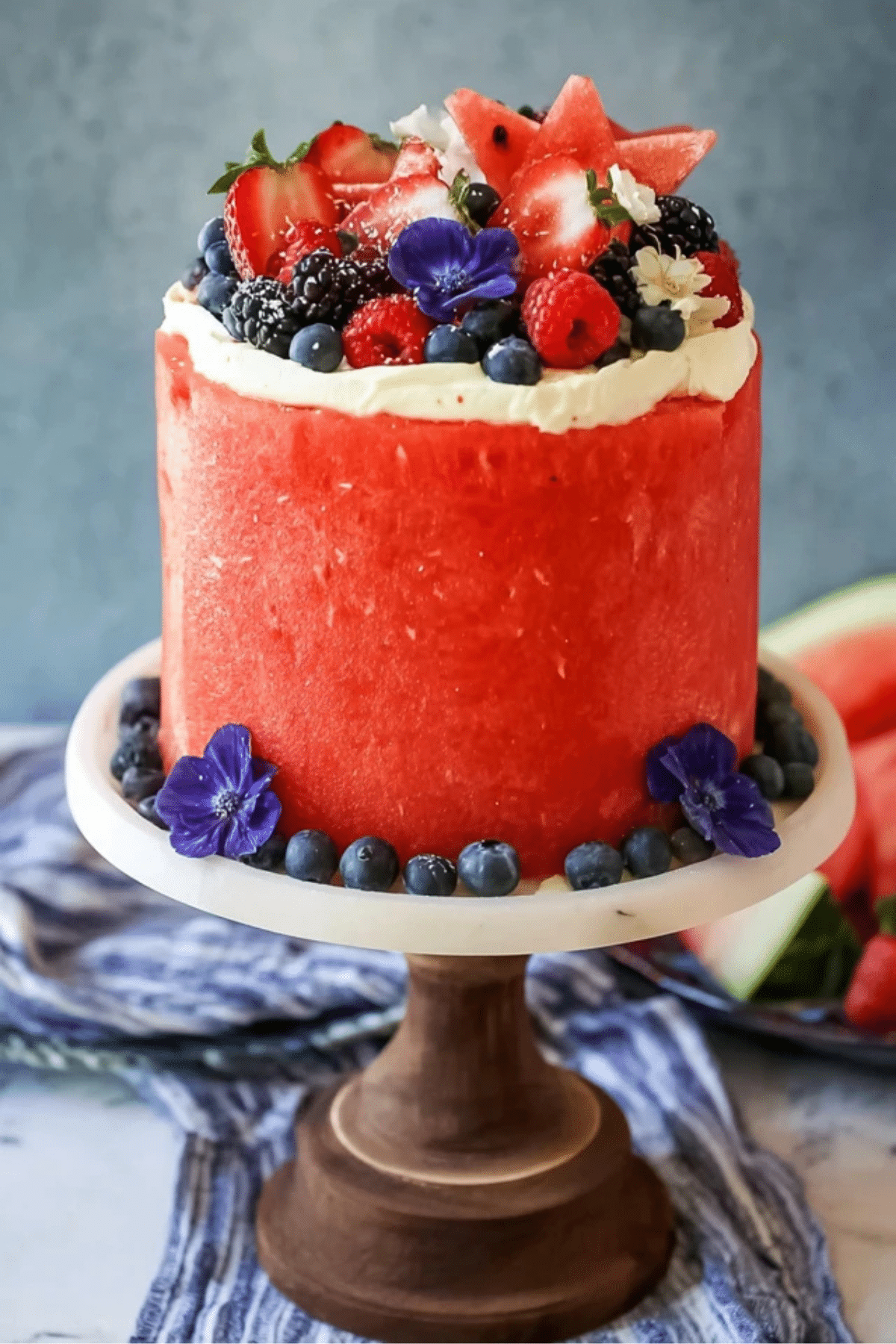 Fresh Watermelon Cake