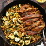 Garlic Butter Chicken with Zucchini