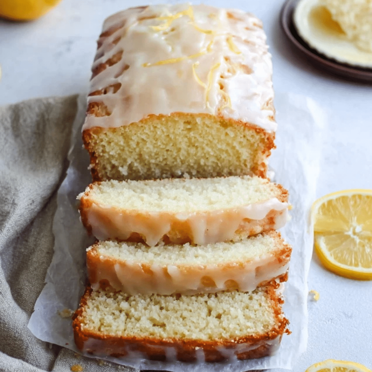 Greek Yogurt Lemon Loaf