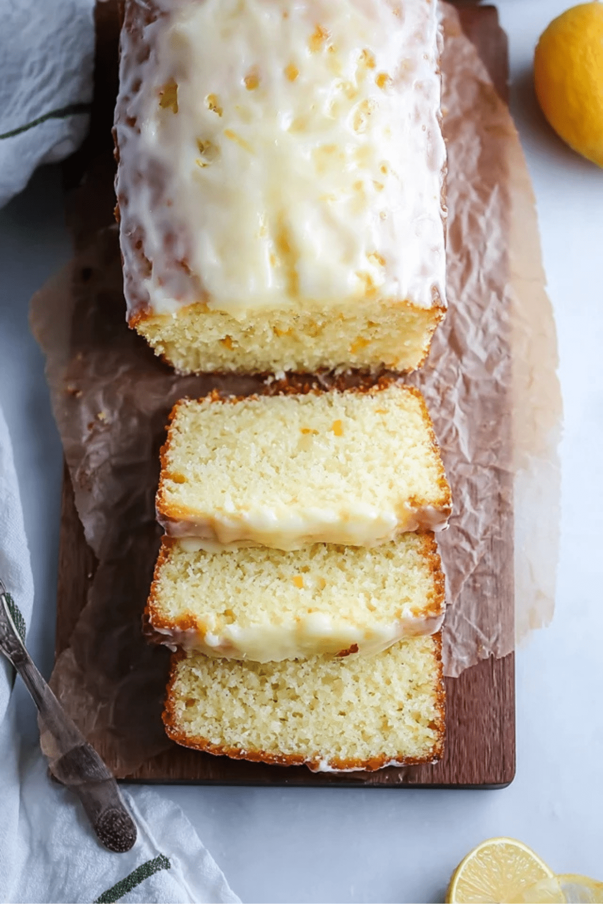 Greek Yogurt Lemon Loaf