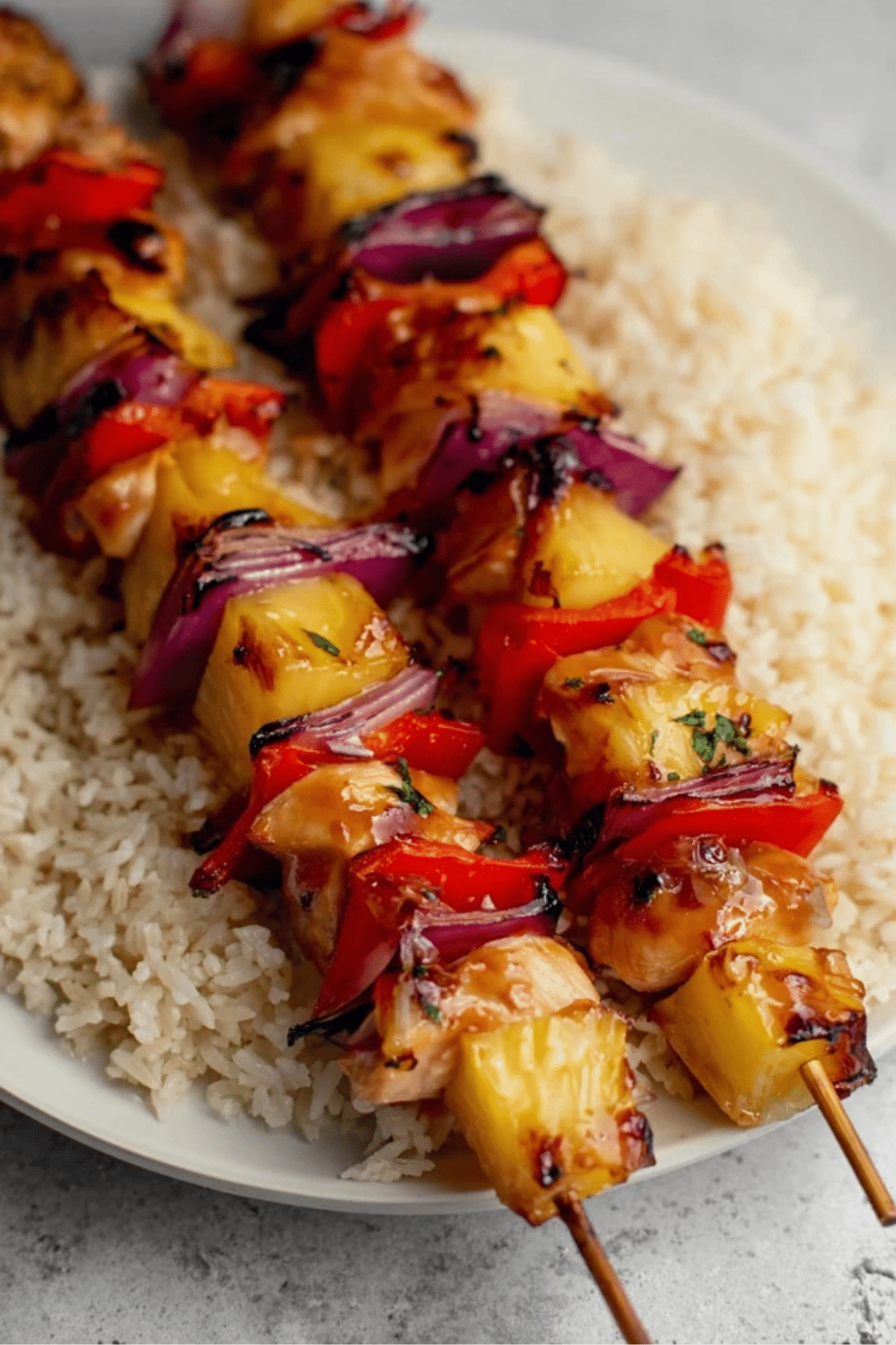 Hawaiian Chicken Kabobs