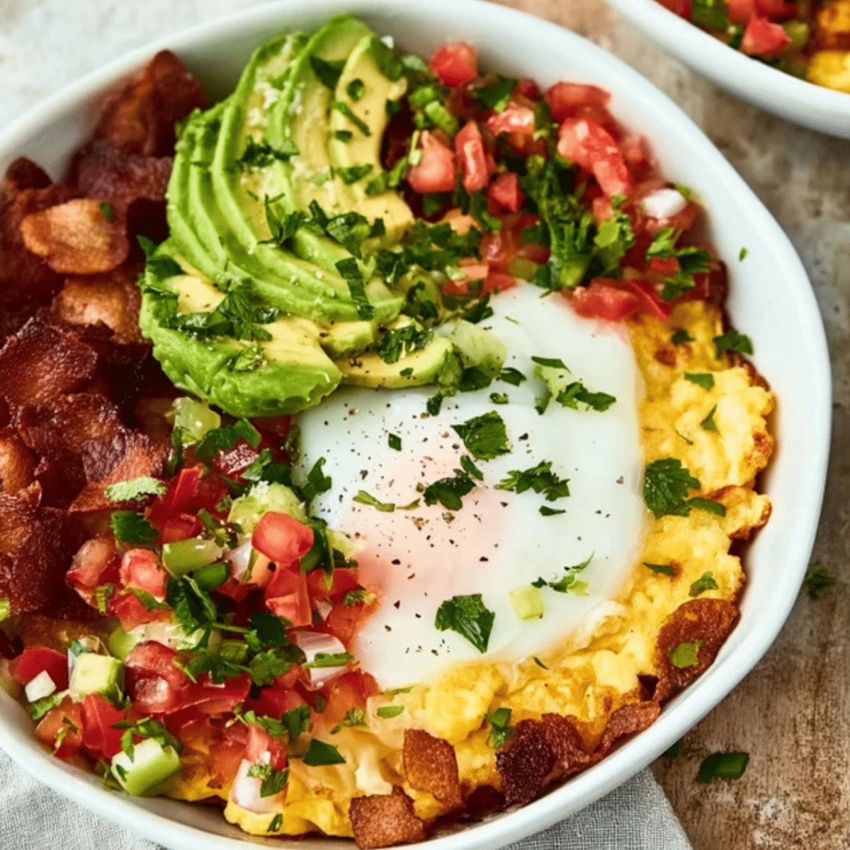 High Protein Breakfast Bowls