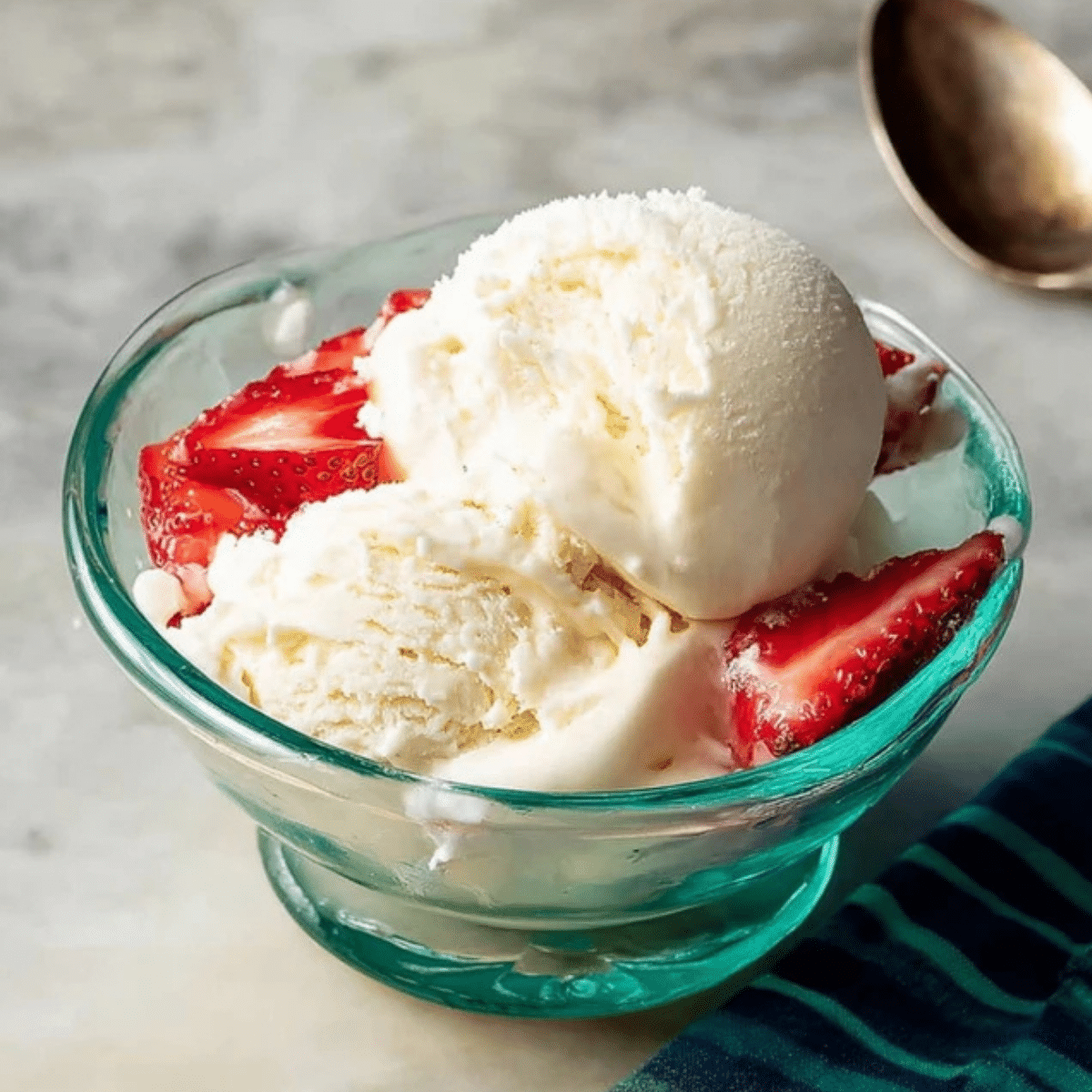 Homemade Vanilla Ice Cream