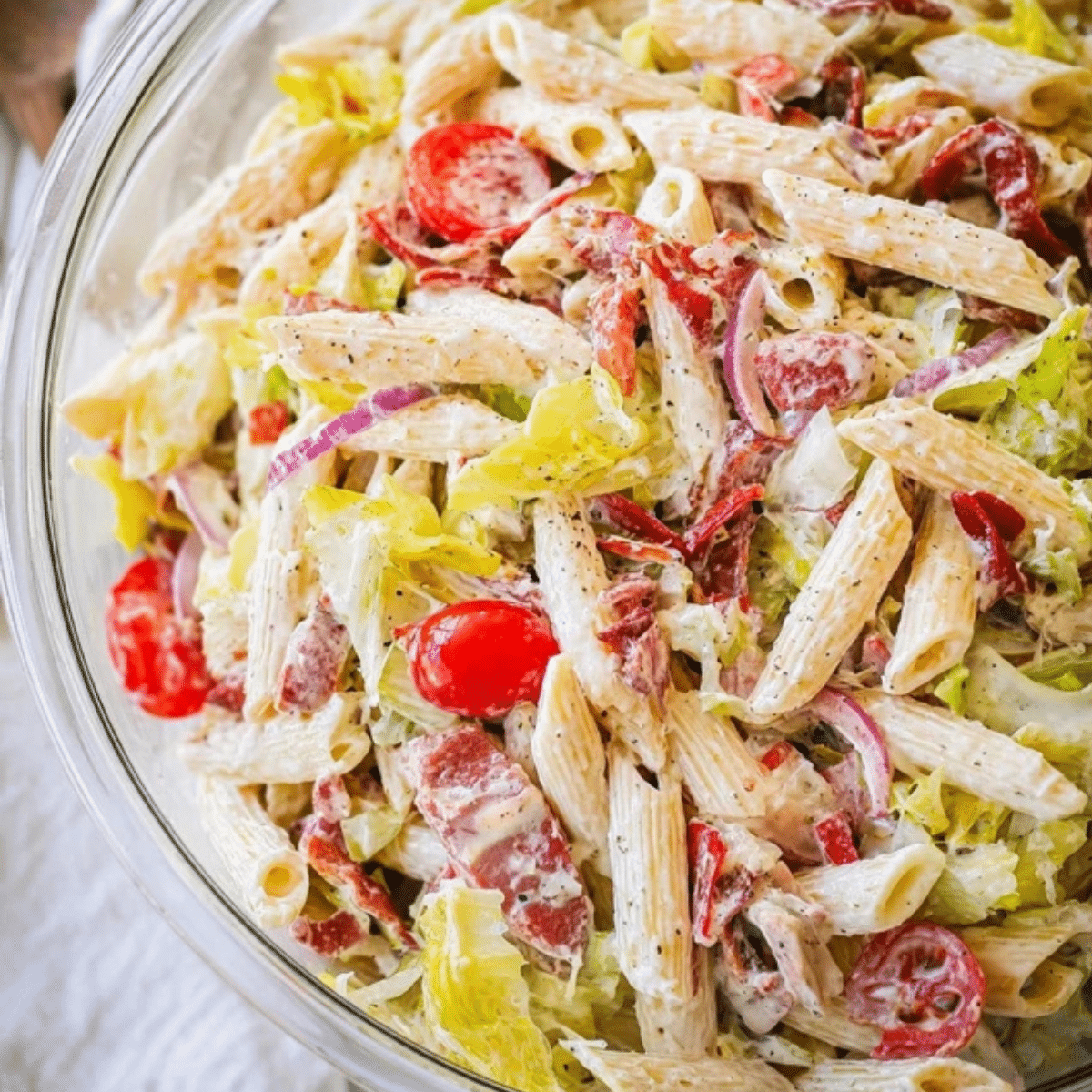 Italian Grinder Pasta Salad