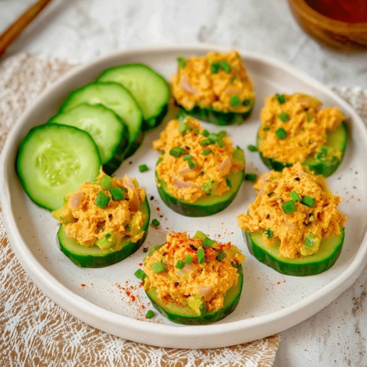 Japanese Style Spicy Tuna Salad