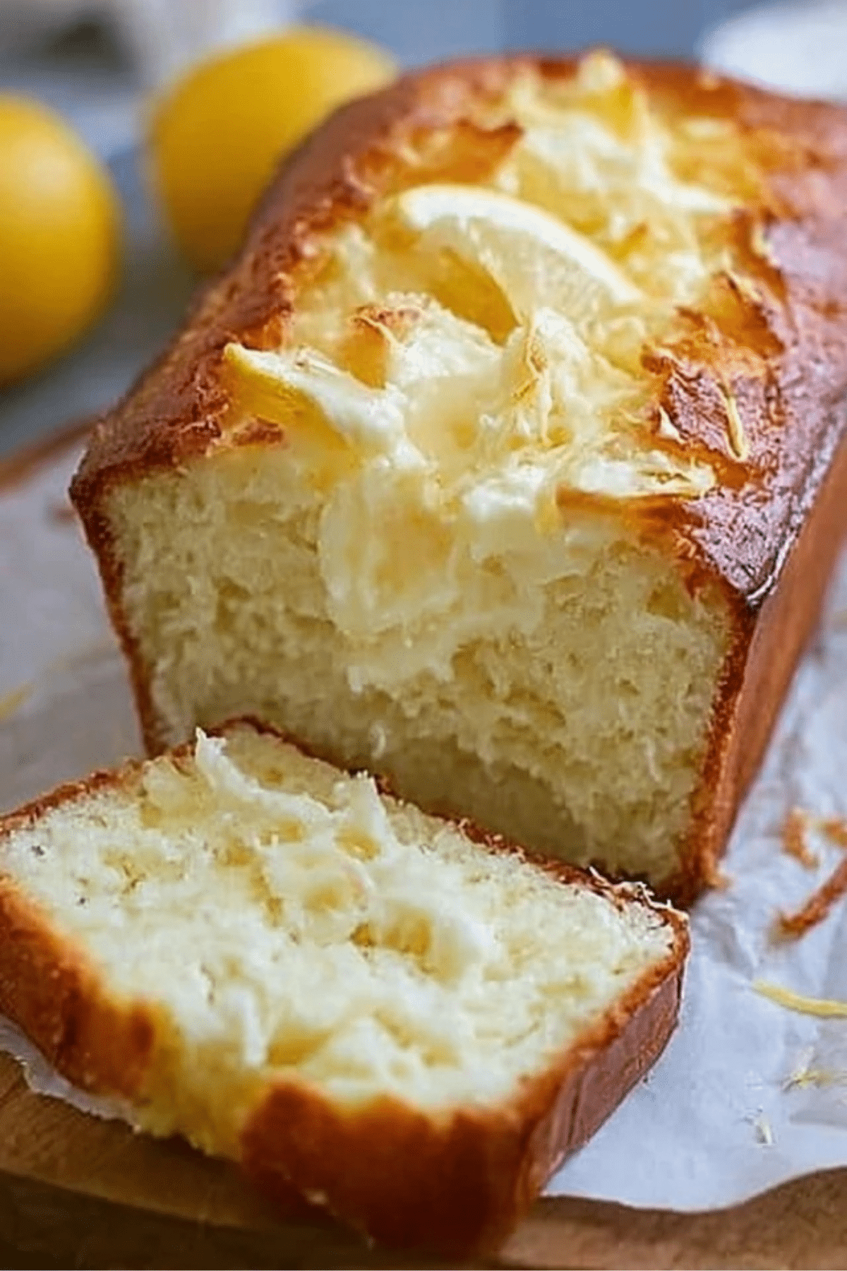 Lemon Cream Cheese Bread