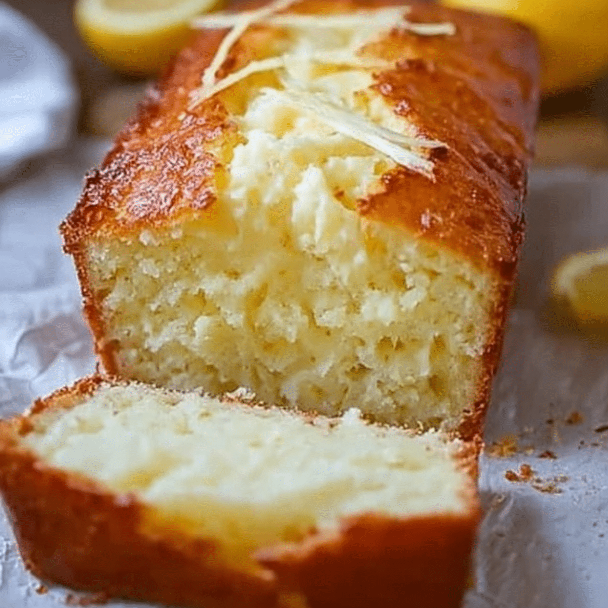 Lemon Cream Cheese Bread