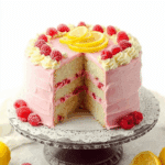 Lemon Raspberry Layer Cake