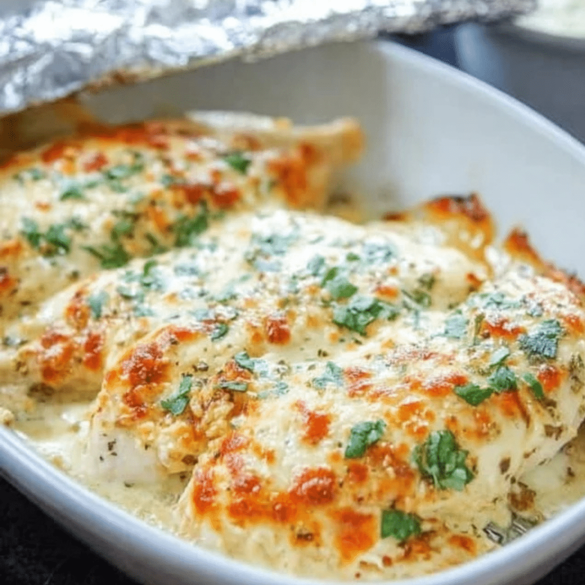 Low Carb Keto Garlic Parmesan Chicken