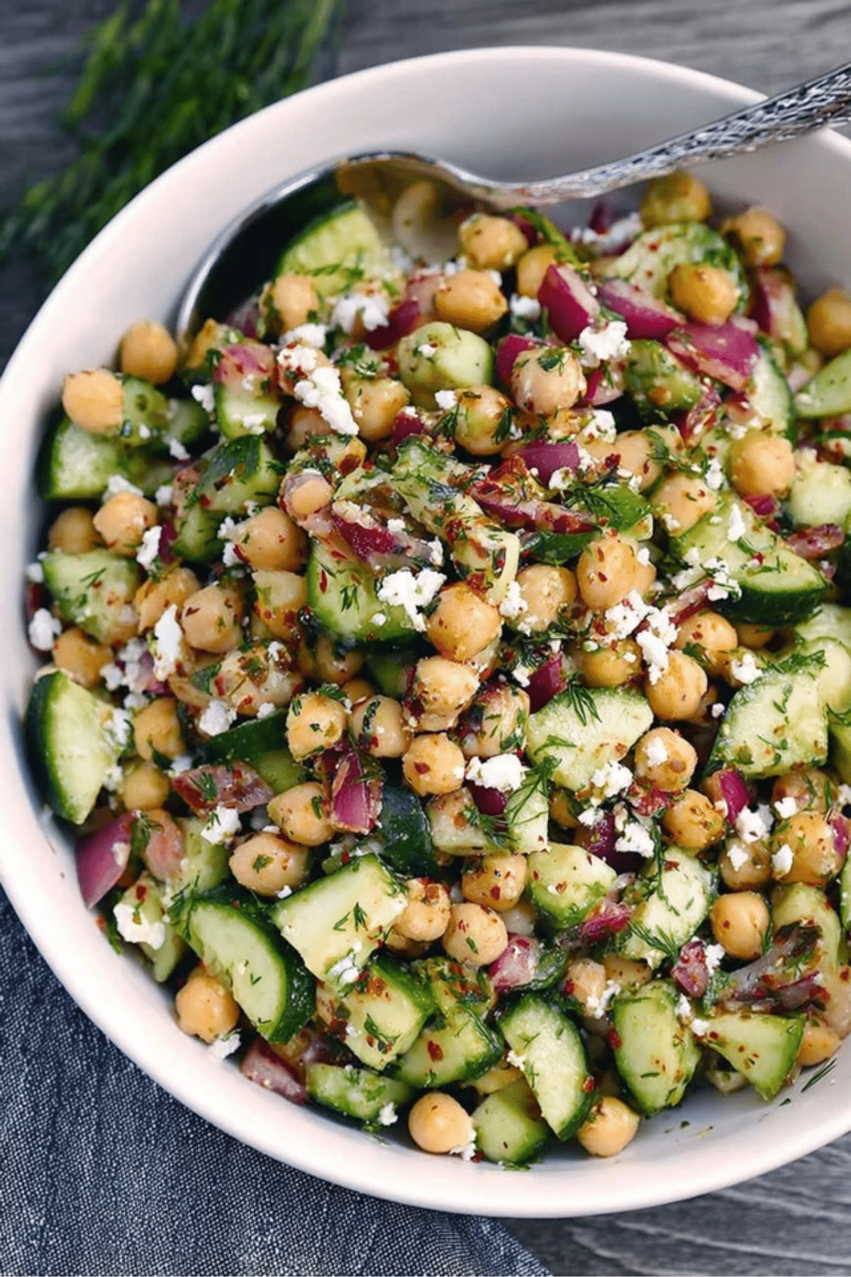 Mediterranean Chickpea Salad