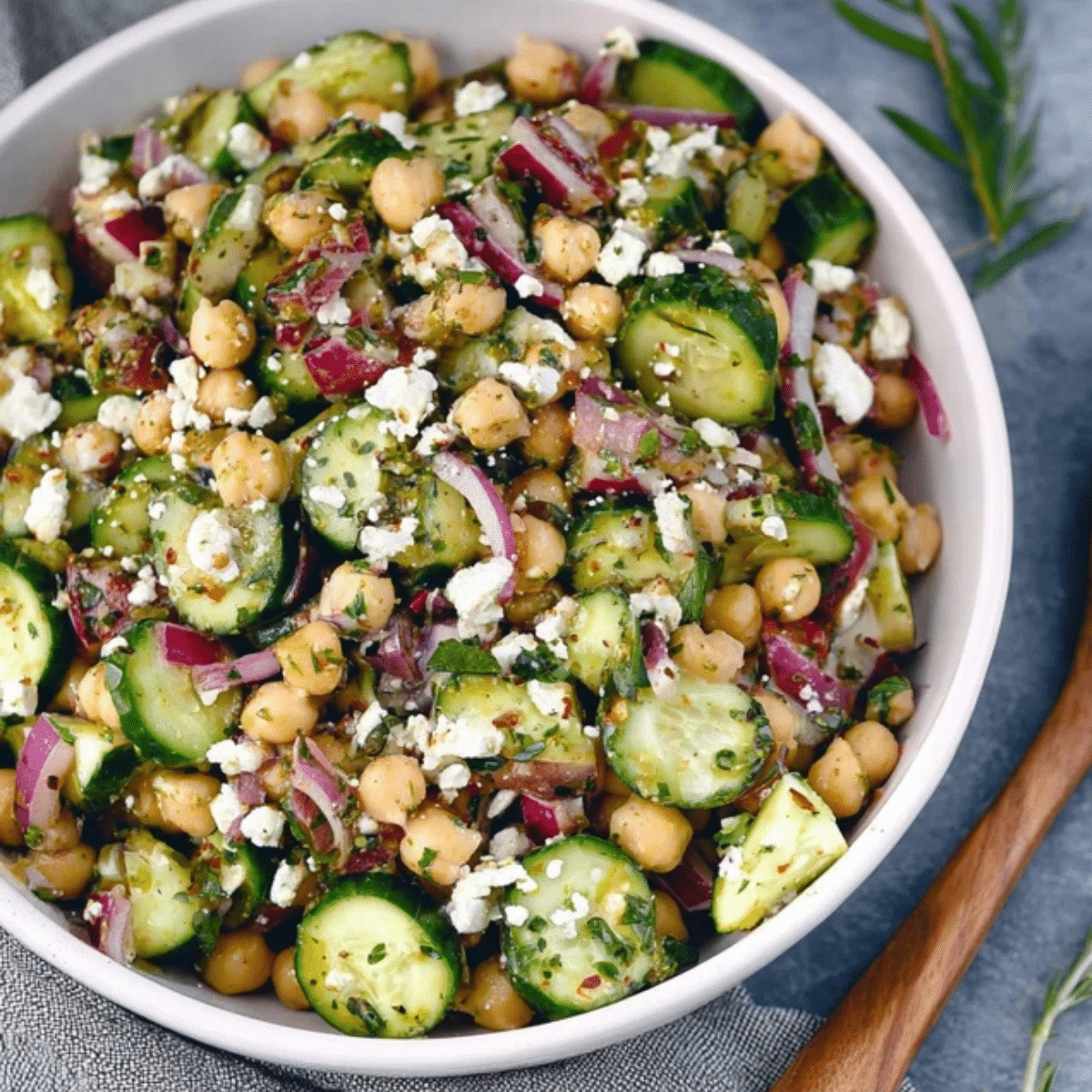 Mediterranean Chickpea Salad