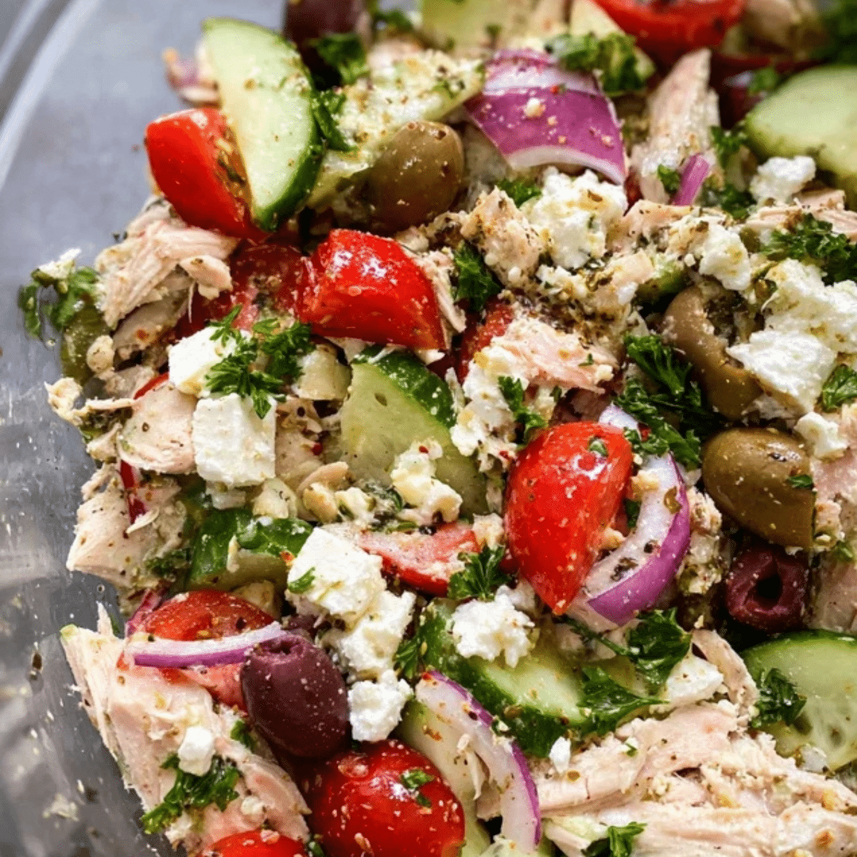 Mediterranean Tuna Salad