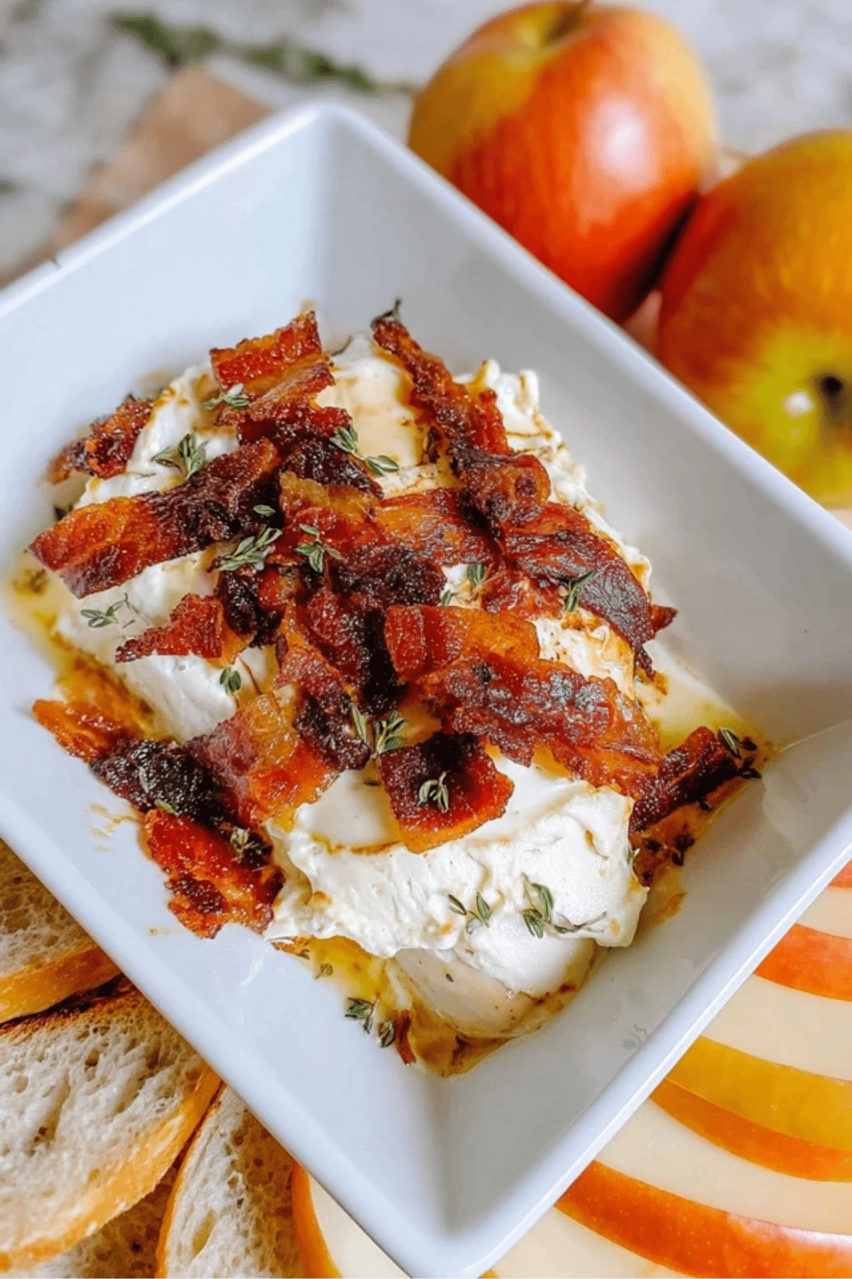 Million Dollar Bacon Goat Cheese Appetizer Log