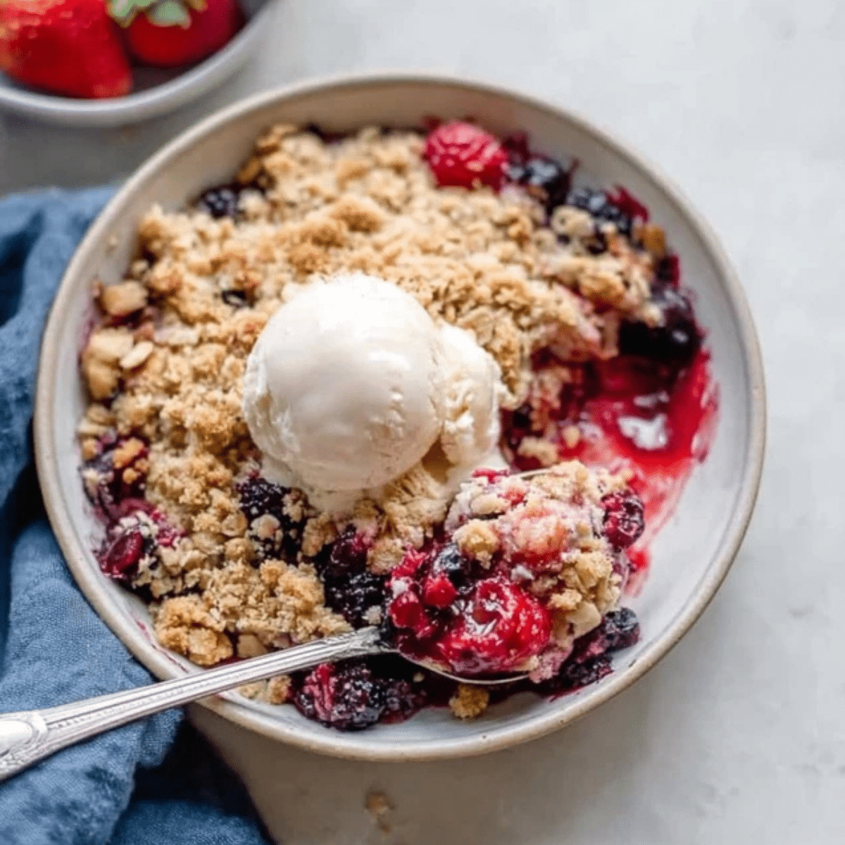 Mixed Berry Crisp