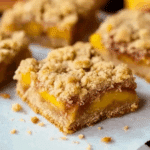 Nectarine Crumble Bars