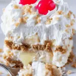No Bake Banana Split Cake
