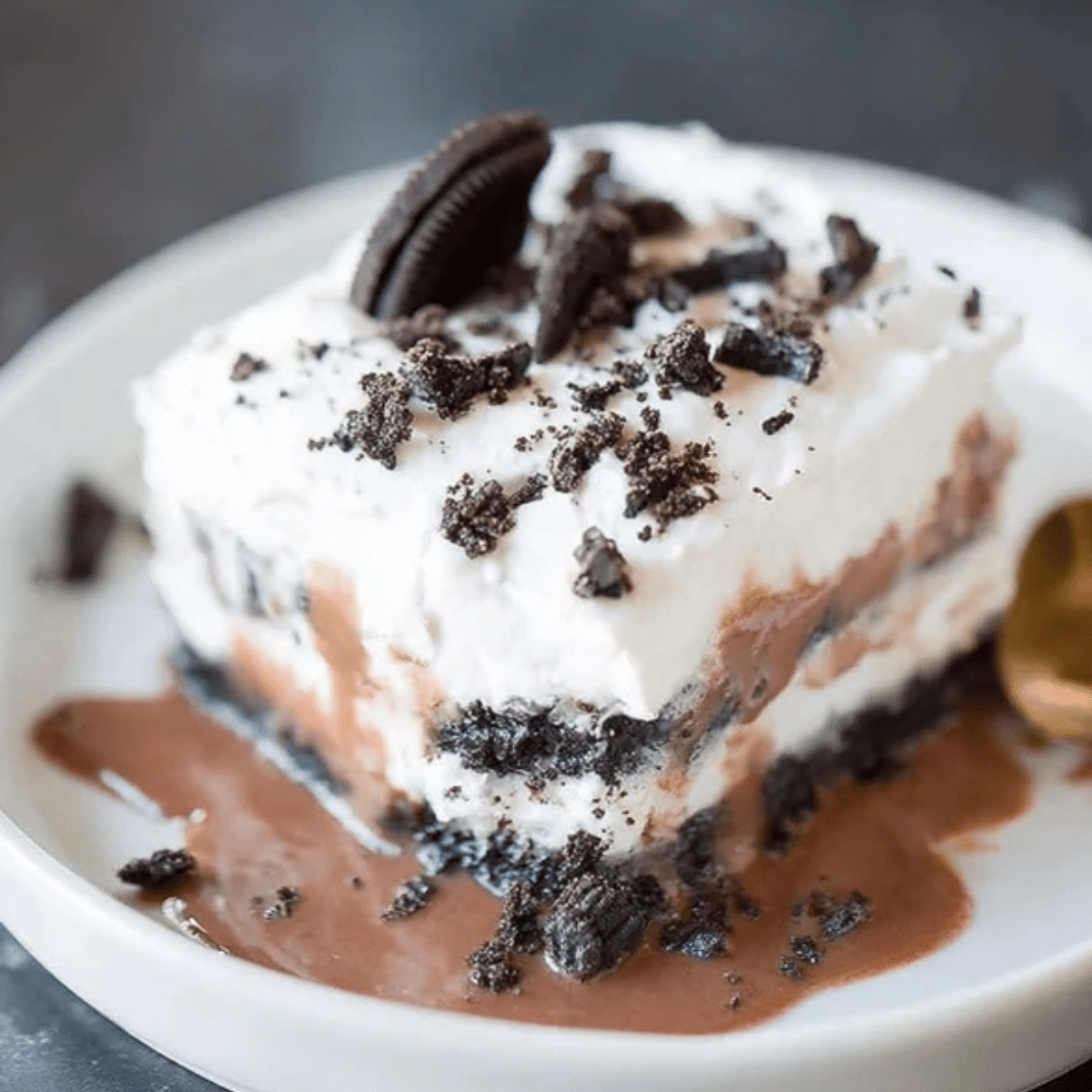 No Bake Heavenly Oreo Dessert