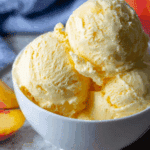 Old Fashioned Peach Ice Cream