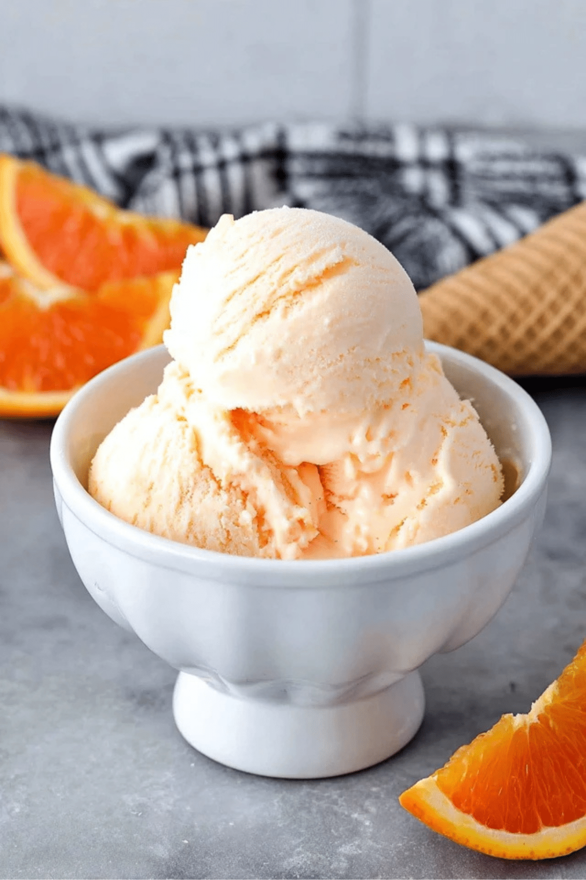 Orange Creamsicle Ice Cream