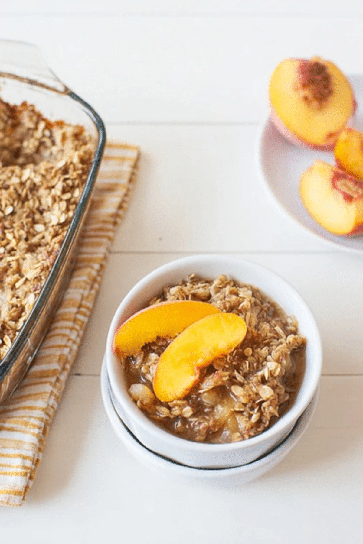 Peach Baked Oatmeal
