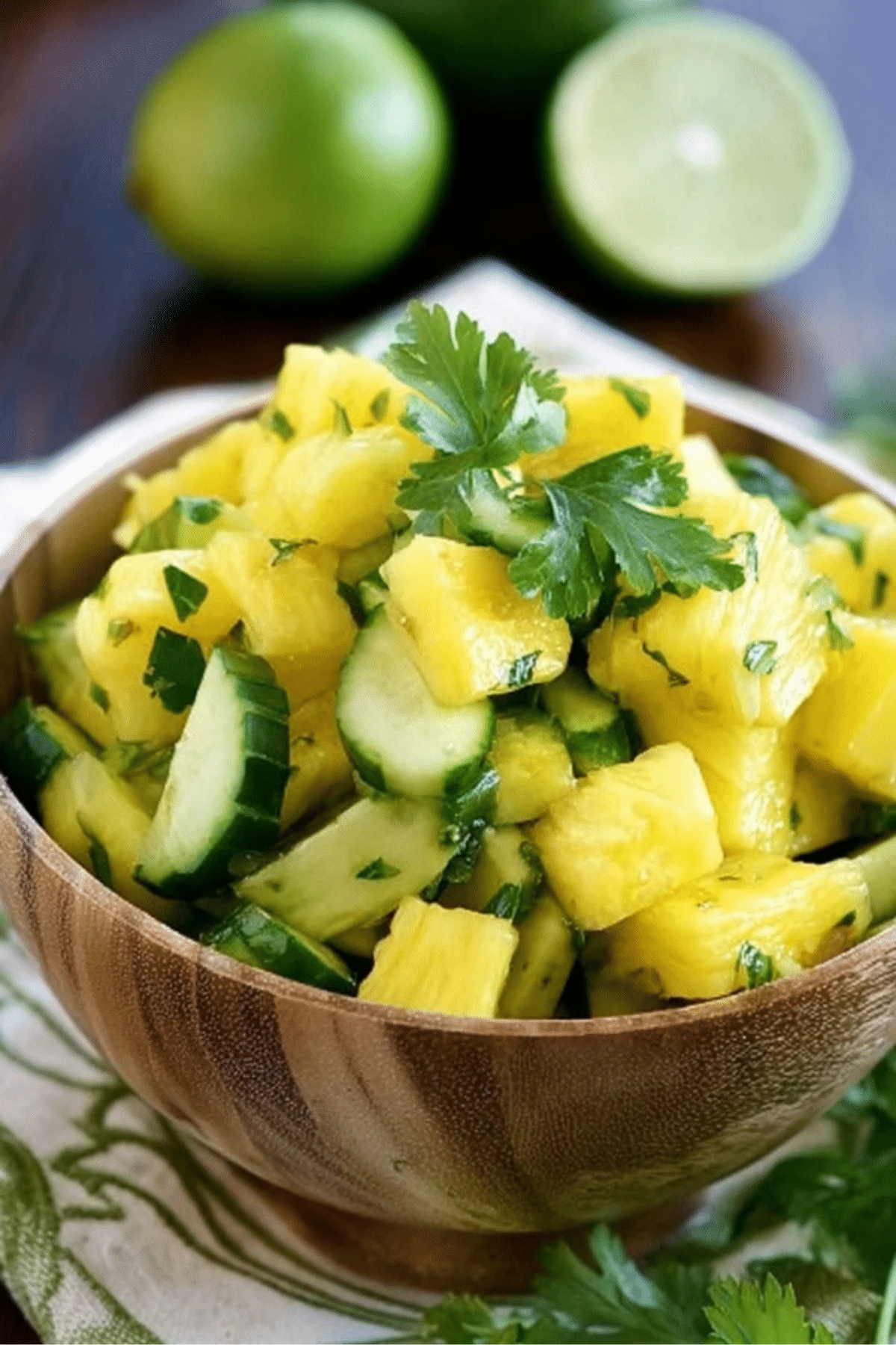 Pineapple Cucumber Salad