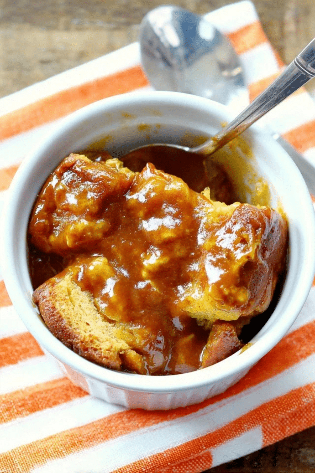 Pumpkin Bread Pudding