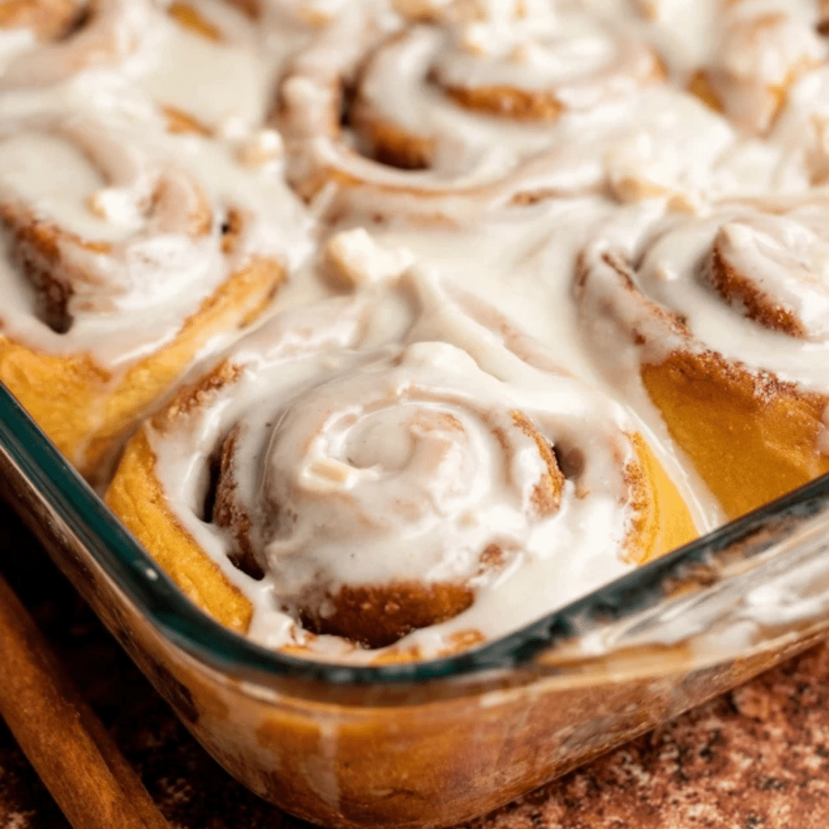 Pumpkin Cinnamon Rolls