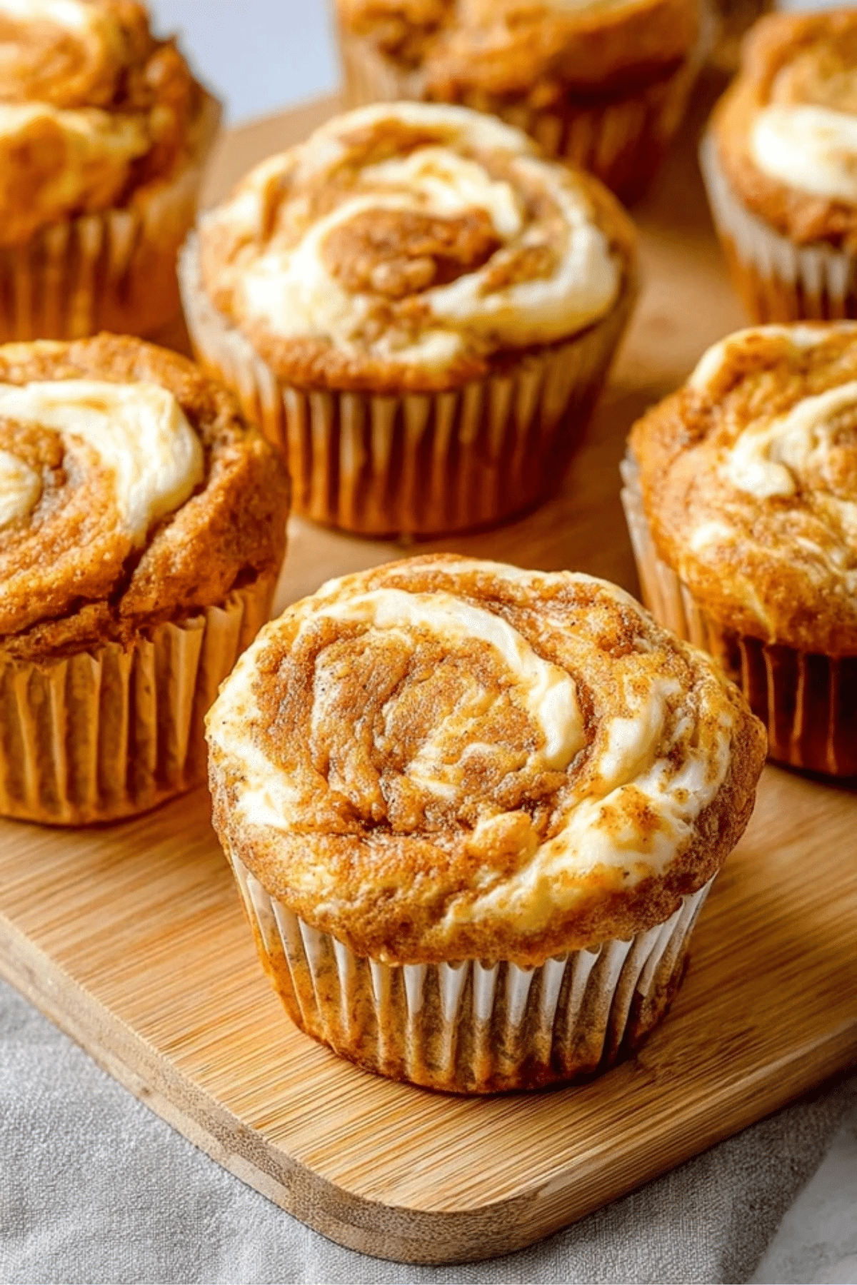 Pumpkin Cream Cheese Muffins
