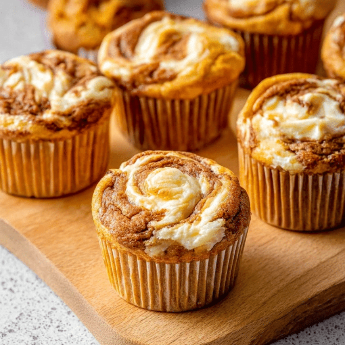 Pumpkin Cream Cheese Muffins