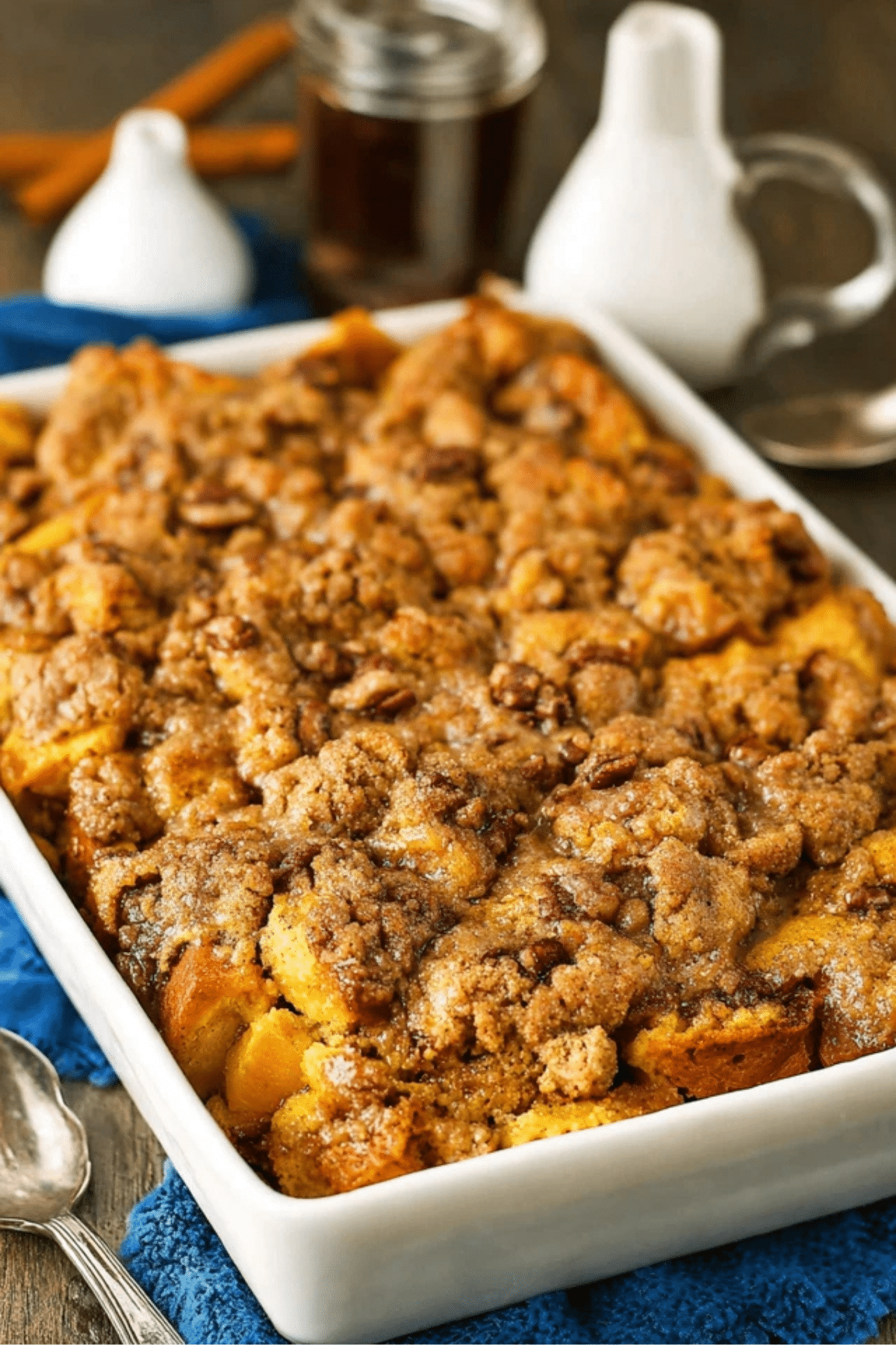 Pumpkin French Toast Casserole