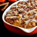Pumpkin Pie Bread Pudding with Challah