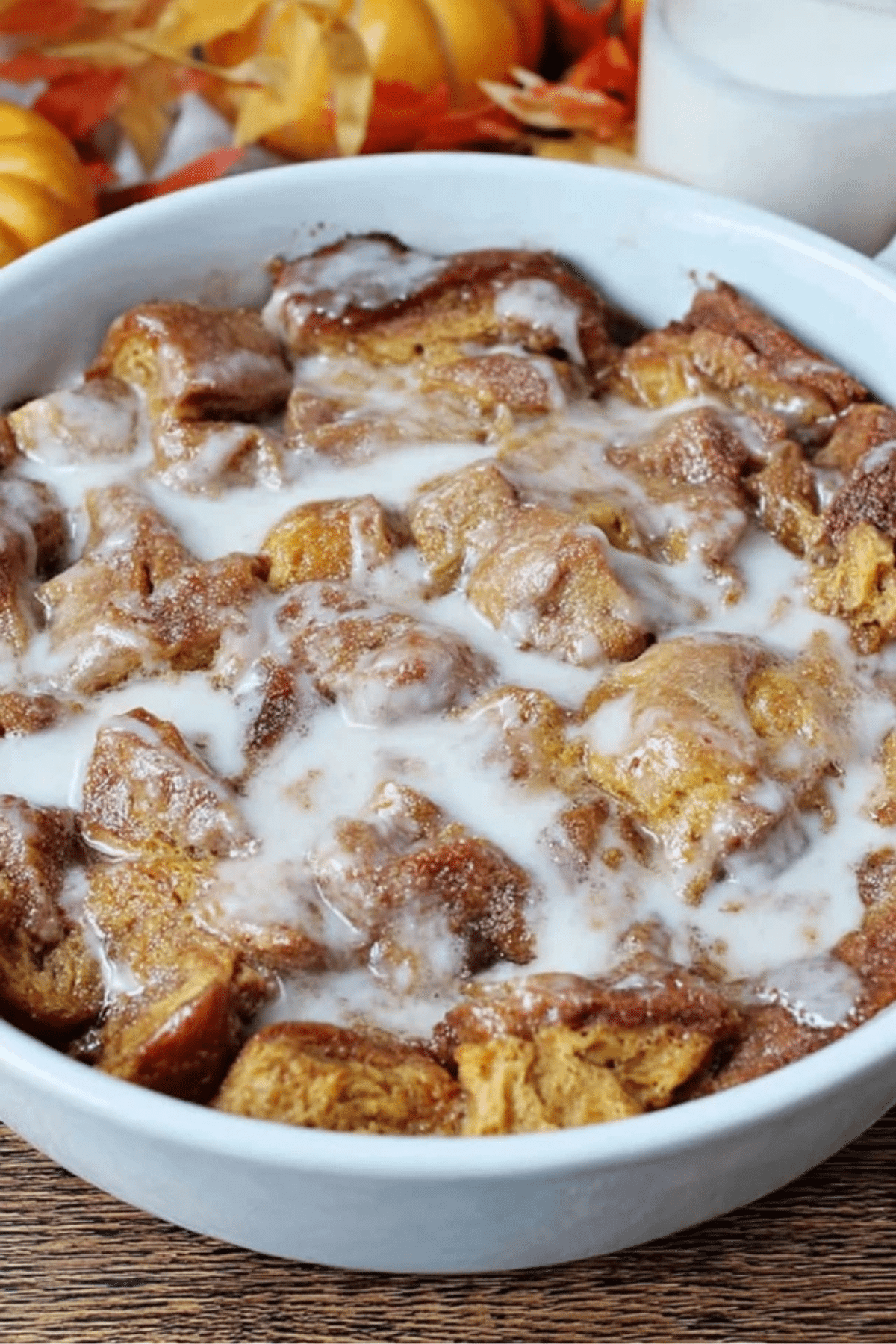 Pumpkin Spice Bread Pudding