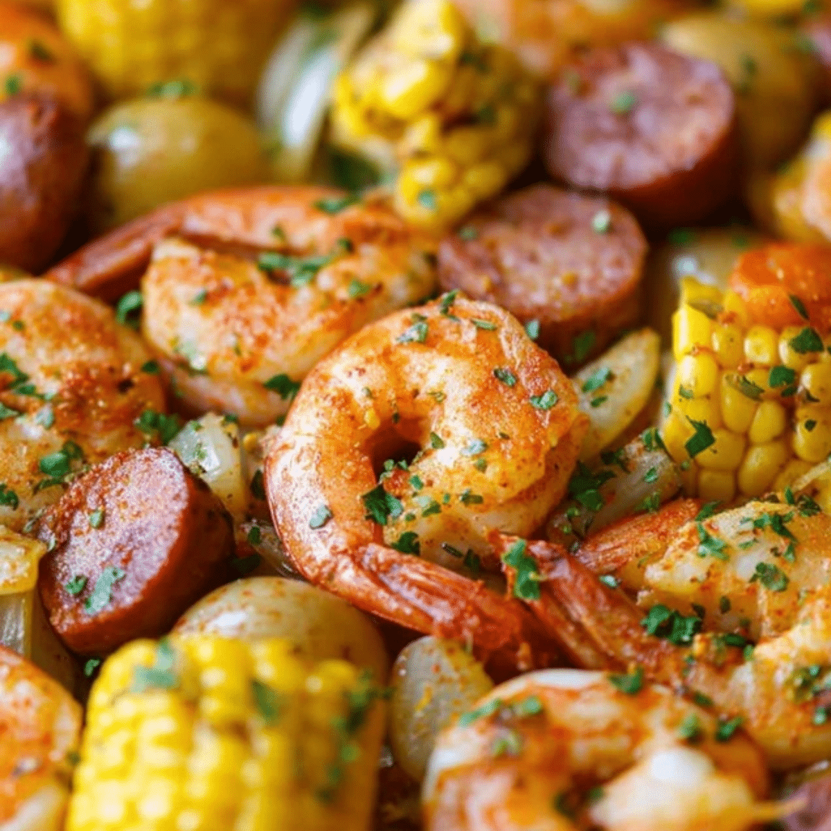 Sheet Pan Shrimp Boil