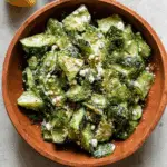 Smashed Cucumber Salad with Feta