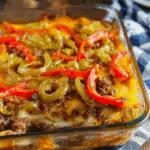 Southern Five Layer Beef Casserole