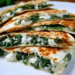 Spinach and Feta Quesadillas