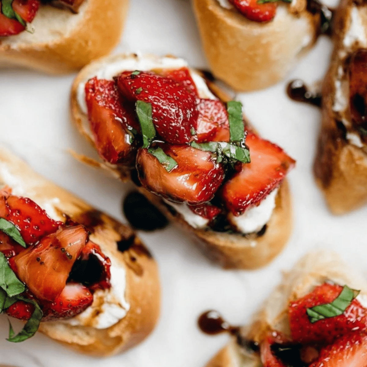 Strawberry Bruschetta